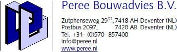 peree bouwadvies logo